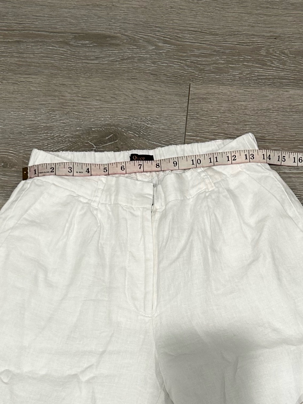 Quince White Linen Trousers for Women Size 4 - Picture 9 of 9